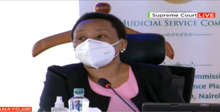 Acting CJ Philomena Mwilu Forced to End her Interview Short as this Happens