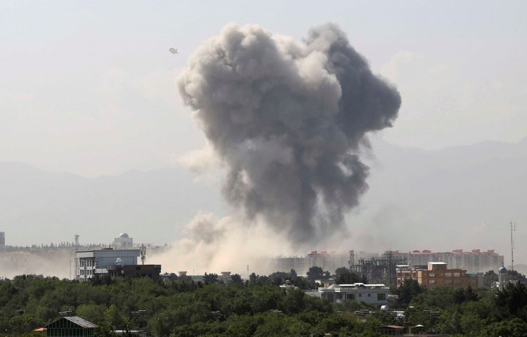 Twin bomb blasts rock Kabul airport