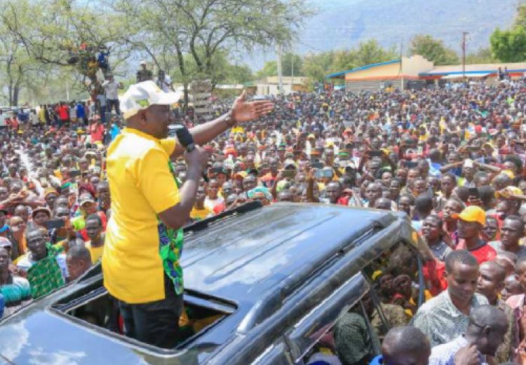 VIDEO: DP Ruto Takes His Campaigns to Kiambu County
