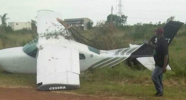 Pilot Escape Unhurt as Plane Crashes in Kiambu County