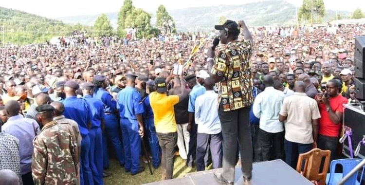 Lady Chanting 'Azimio Azimio' During DP Ruto's Rally is Heavily Slapped [VIDEO]