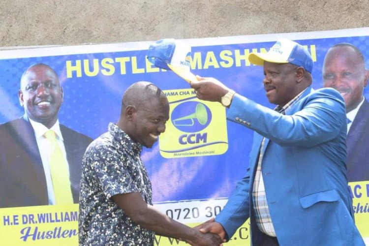 Boost  for Isaac Ruto’s CCM Party as He Receives New Members.