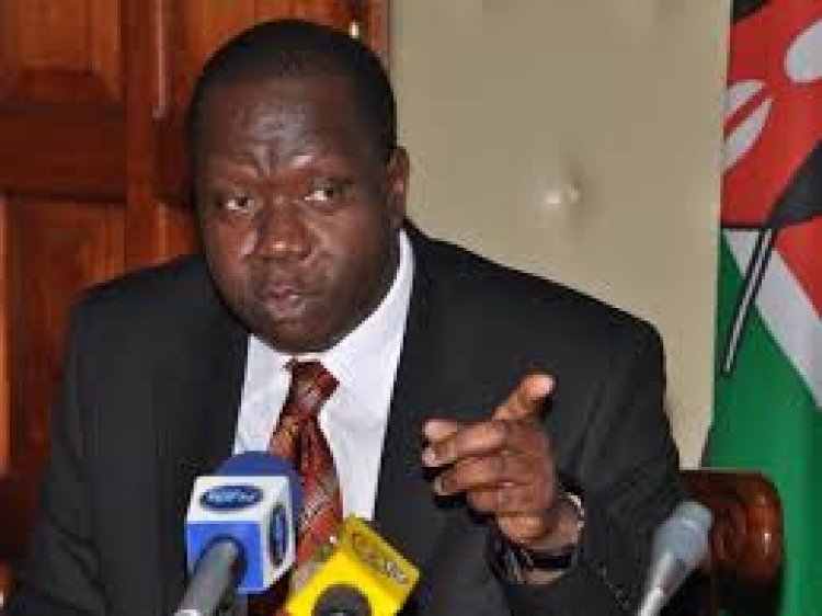 Dr. Matiang'i Breathes Fire After The Video of Boda-boda Riders Assaulting A Woman Emerges