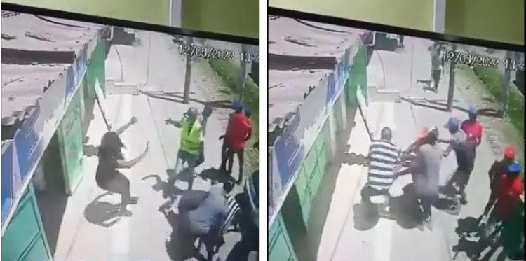 Video: Youths Captured Mugging Nairobi Residents After A Rally