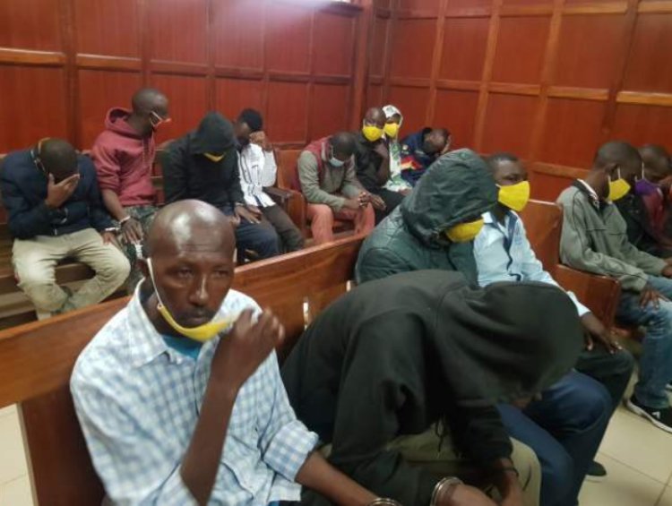 Bodaboda Riders Accused Of Sexually Assaulting Female Driver In Nairobi Detained Further.