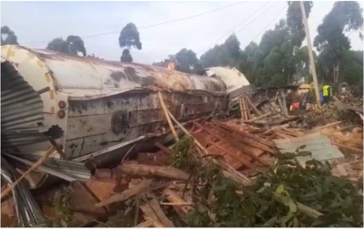 Fuel Truck Slams Into Residences, Killing One Person In Nyamira