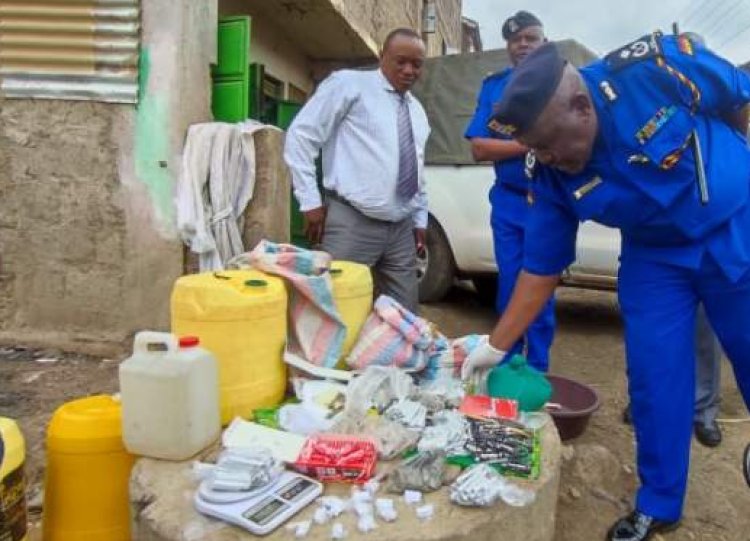 Police Recover Bhang And Heroine From A House Near JKUAT's Main Gate