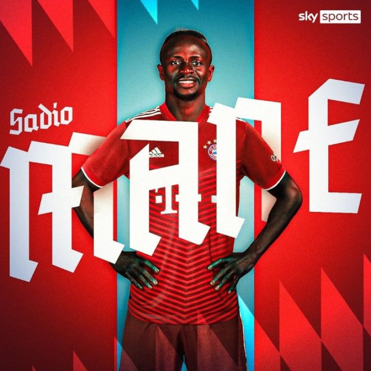 Sadio Mane Officially Joins Bayern Munich from Liverpool on a £35m Deal