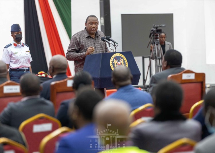 President Uhuru Chastises the Media for its Coverage At Uhuru Gardens