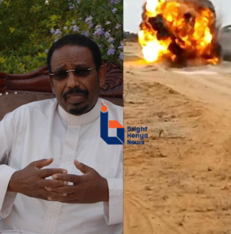  Farah Maalim Escapes Death after Evading an Explosive Device on Liboi Road