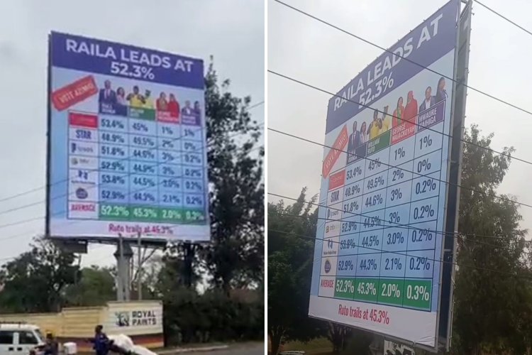 Desperation? Billboard Erected Along Thika Highway Causes an Uproar Among Kenyans