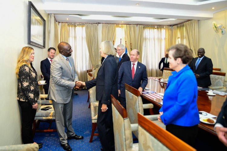 President-elect, Ruto Meets With Congressional Delegation from the US