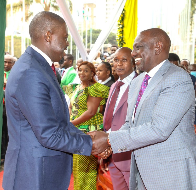 PHOTOS: Ruto Congratulates All Sworn in Governors