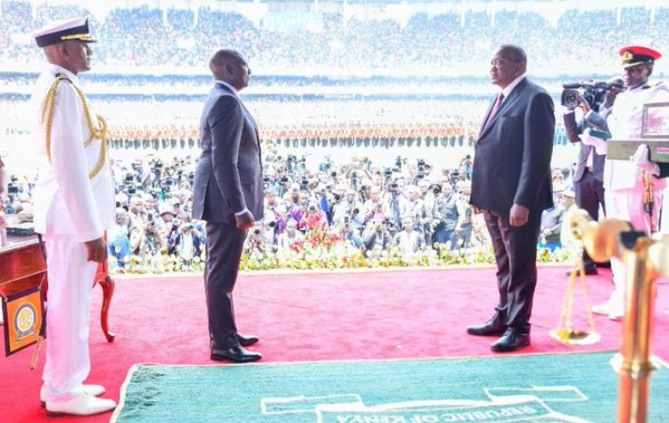 How Ruto Punished Uhuru with A job After Being Sworn in
