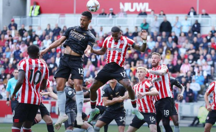 Arsenal Returns top of the Premier League Table after a 3-0 win at Brentford