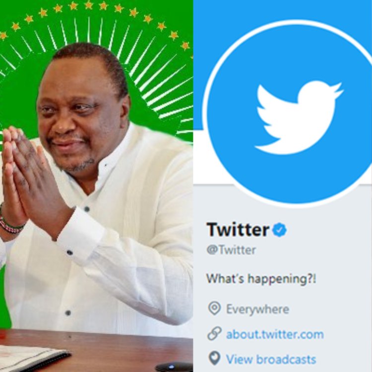 Ex Kenya`s President Uhuru Returns to Twitter
