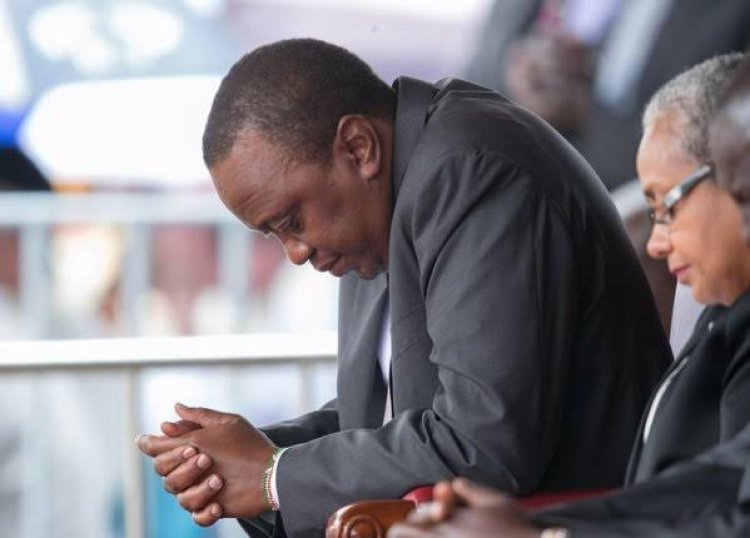 SAD: Ex President Kenyatta Mourns  Fallen Matu Wamae